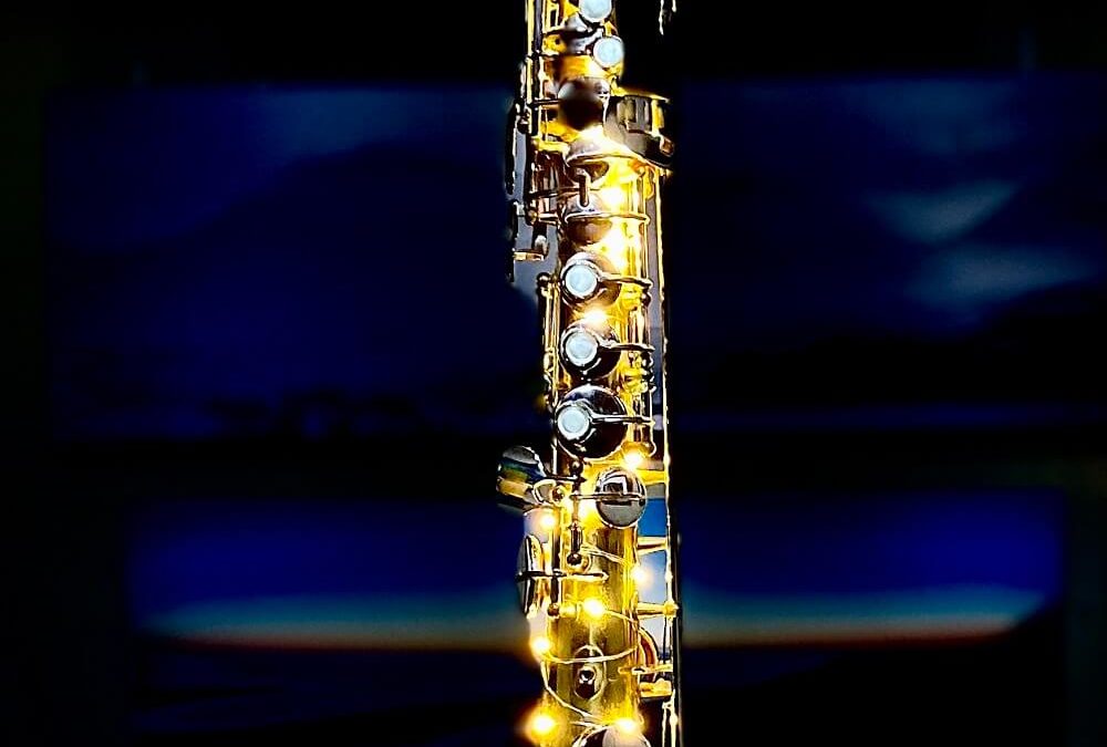 Saxophone Light Sculptures